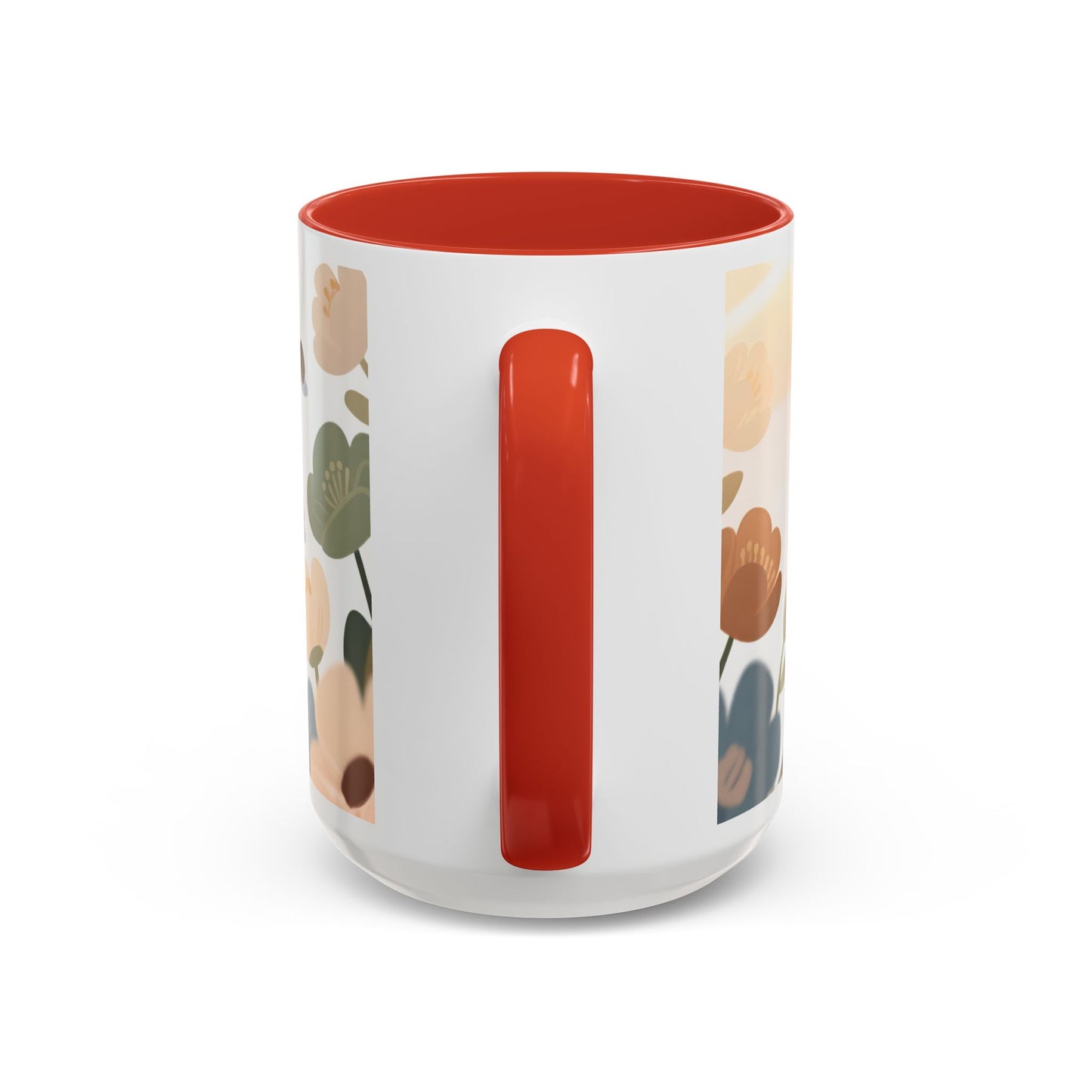 Prayer Then Coffee Mug — Christian Scripture Coffee Cup (1 Thessalonians 5:17) (Multi Color )