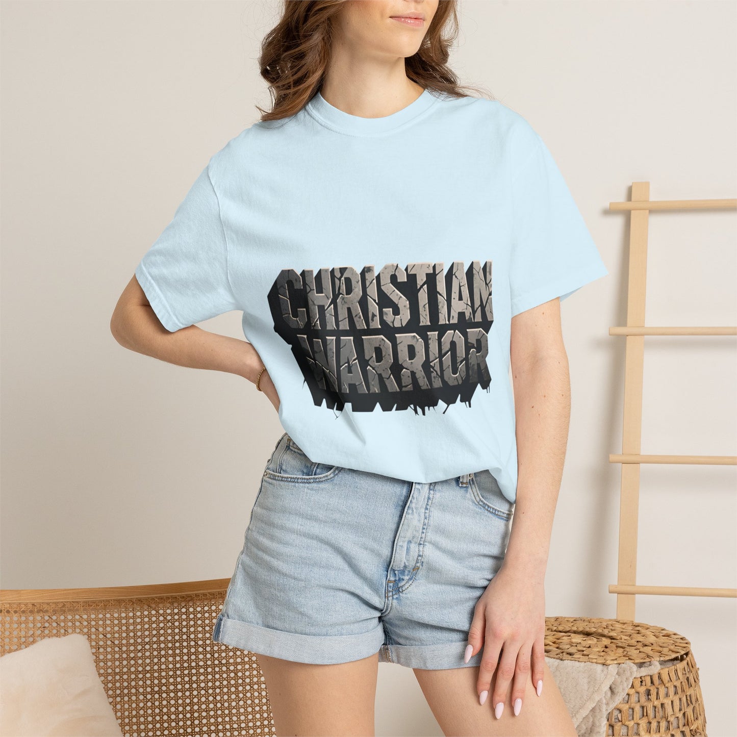 Christian Warrior T-Shirt — Bold Faith Graphic Tee