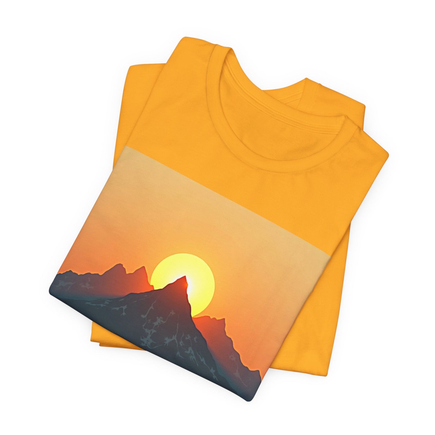 Faith Can Move Mountains T-Shirt | Mountain Sunrise Matthew 17:20 | Meaningful Gift for believers | Perfect for Everyone