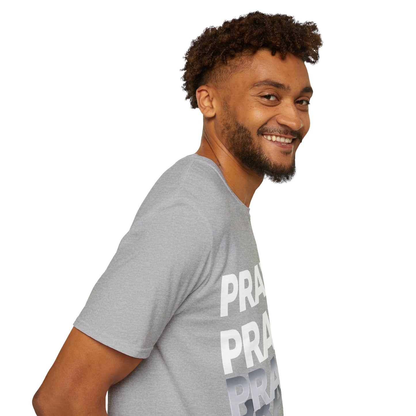 Prayer Repeat T-Shirt | Bold Spiritual Graphic Tee Gift