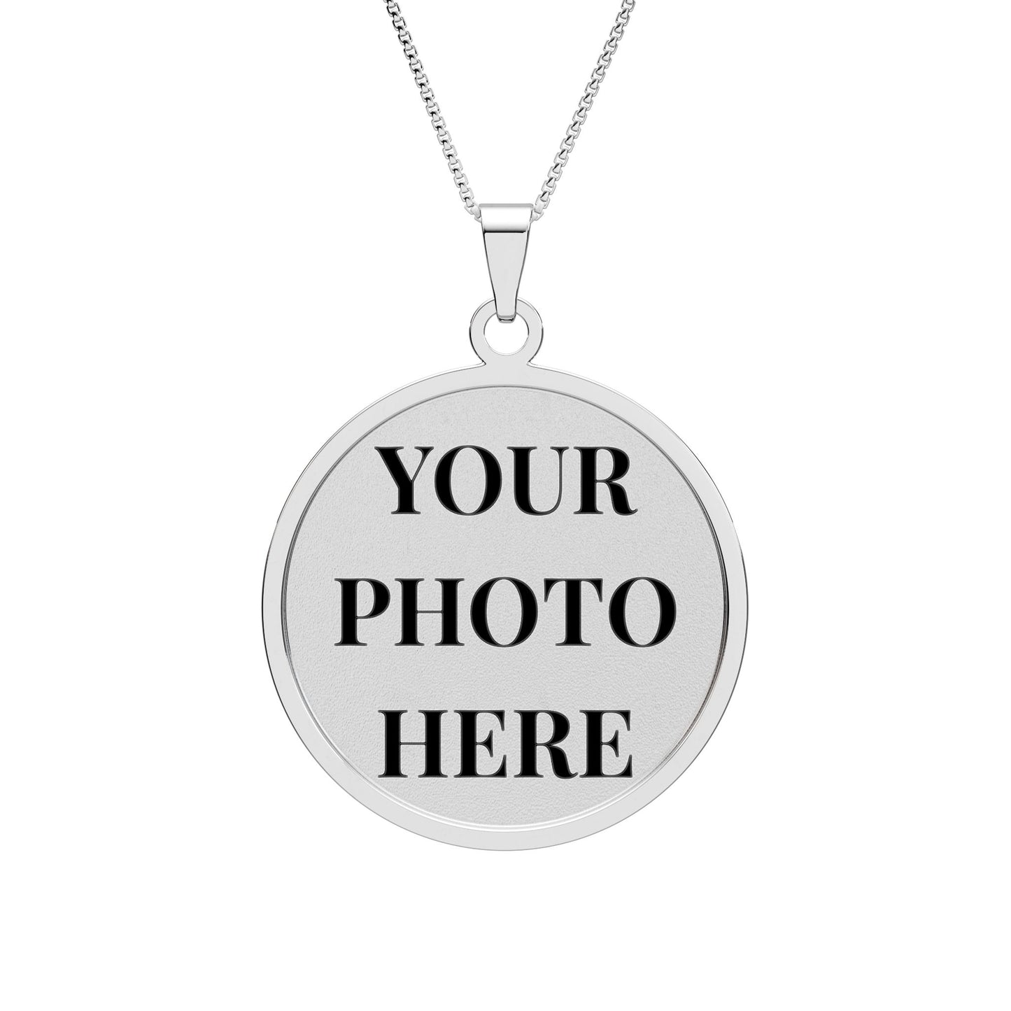 Round Photo Pendant | Custom Necklace | Meaningful Gift for Any Occasion