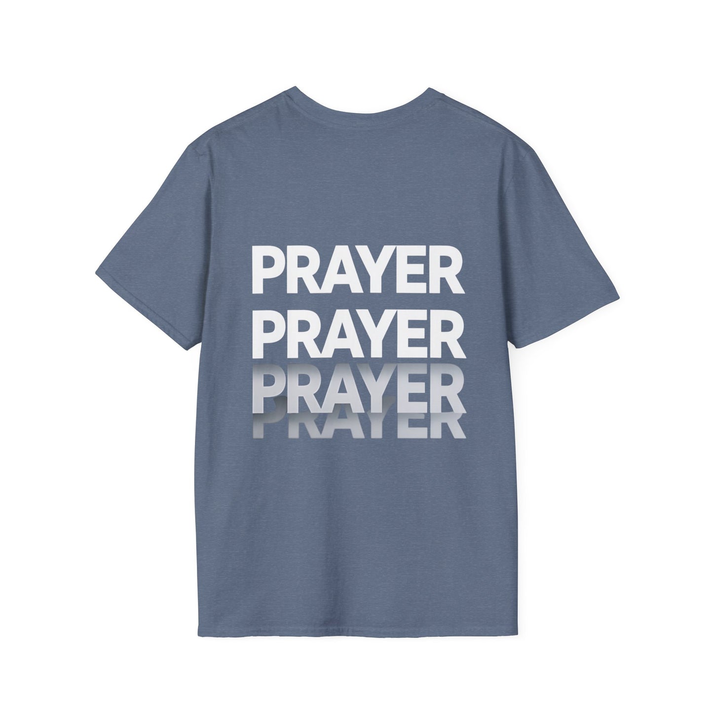 Prayer Repeat T-Shirt | Bold Spiritual Graphic Tee Gift