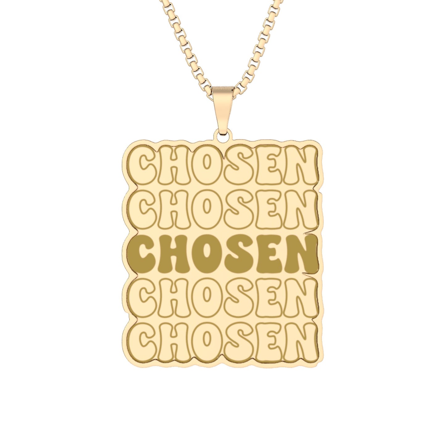 Chosen Photo Pendant — Cut Name or Photo Keepsake Necklace