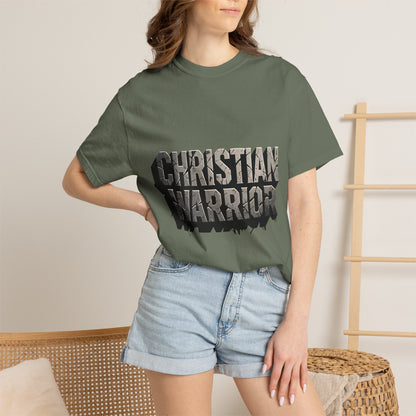 Christian Warrior T-Shirt — Bold Faith Graphic Tee