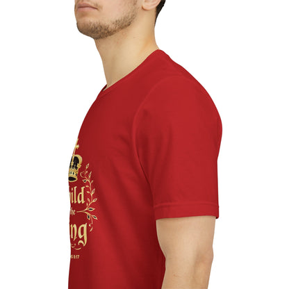 Child of the King T-Shirt | Romans 8:17 Christian Crown Tee | Perfect Gift for Believers  | Thoughtful Christian Gift