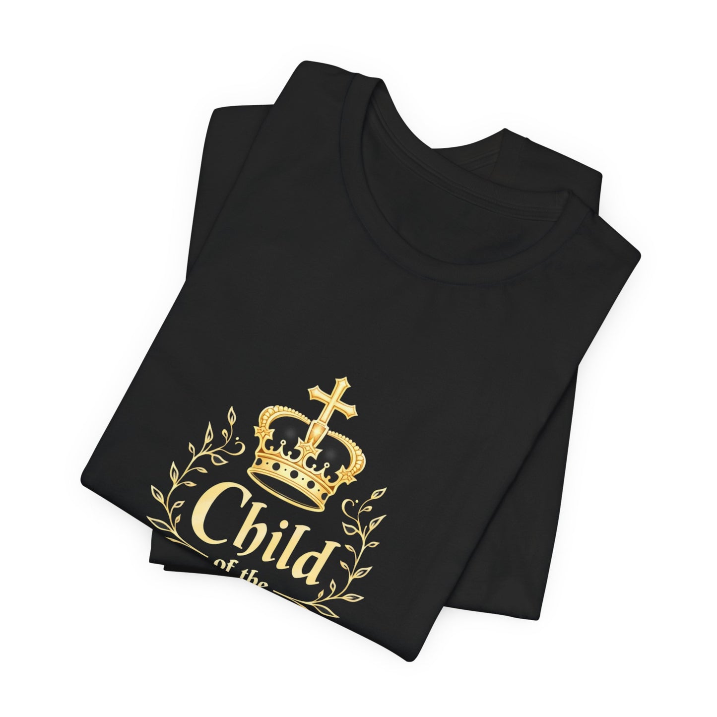 Child of the King T-Shirt | Romans 8:17 Christian Crown Tee | Perfect Gift for Believers  | Thoughtful Christian Gift