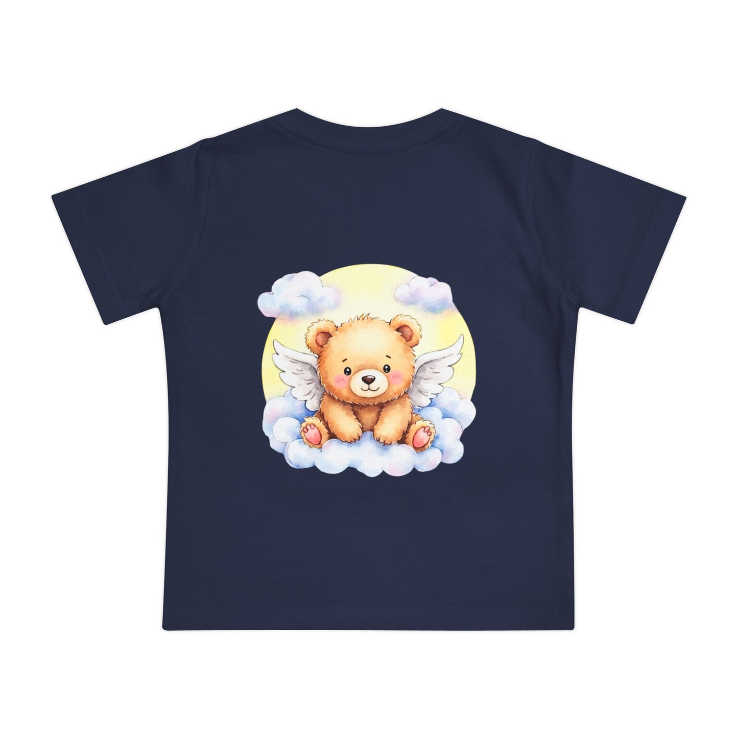 Baby T-Shirt — Personalized "God's Little Angel" Teddy Design