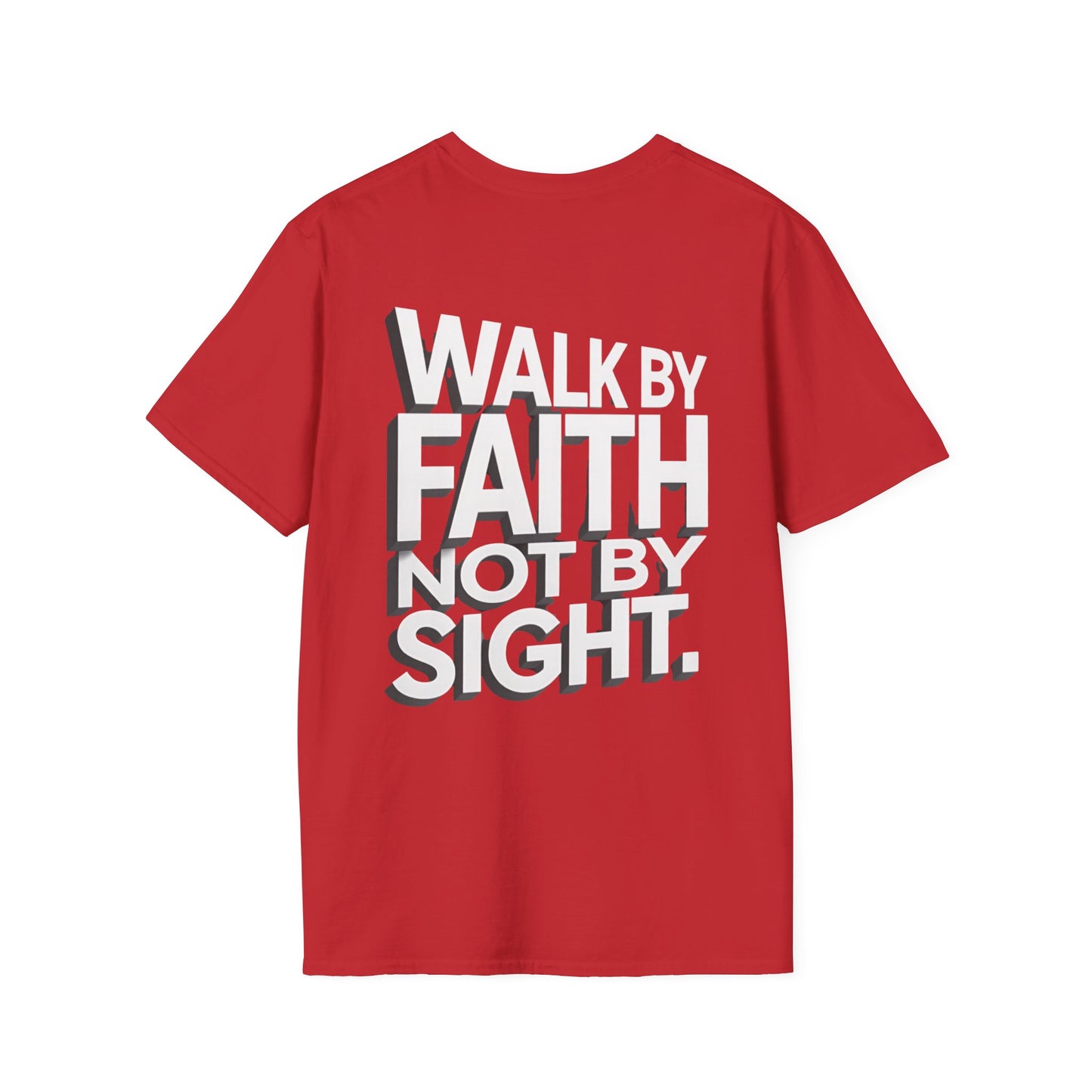 Walk By Faith T-Shirt — Womens/Mens Faith Graphic Tee