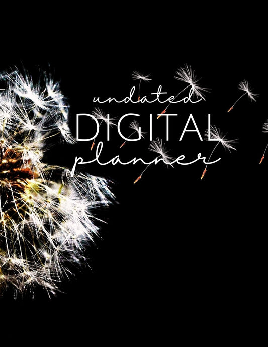 Dandelion Edition Digital Planner