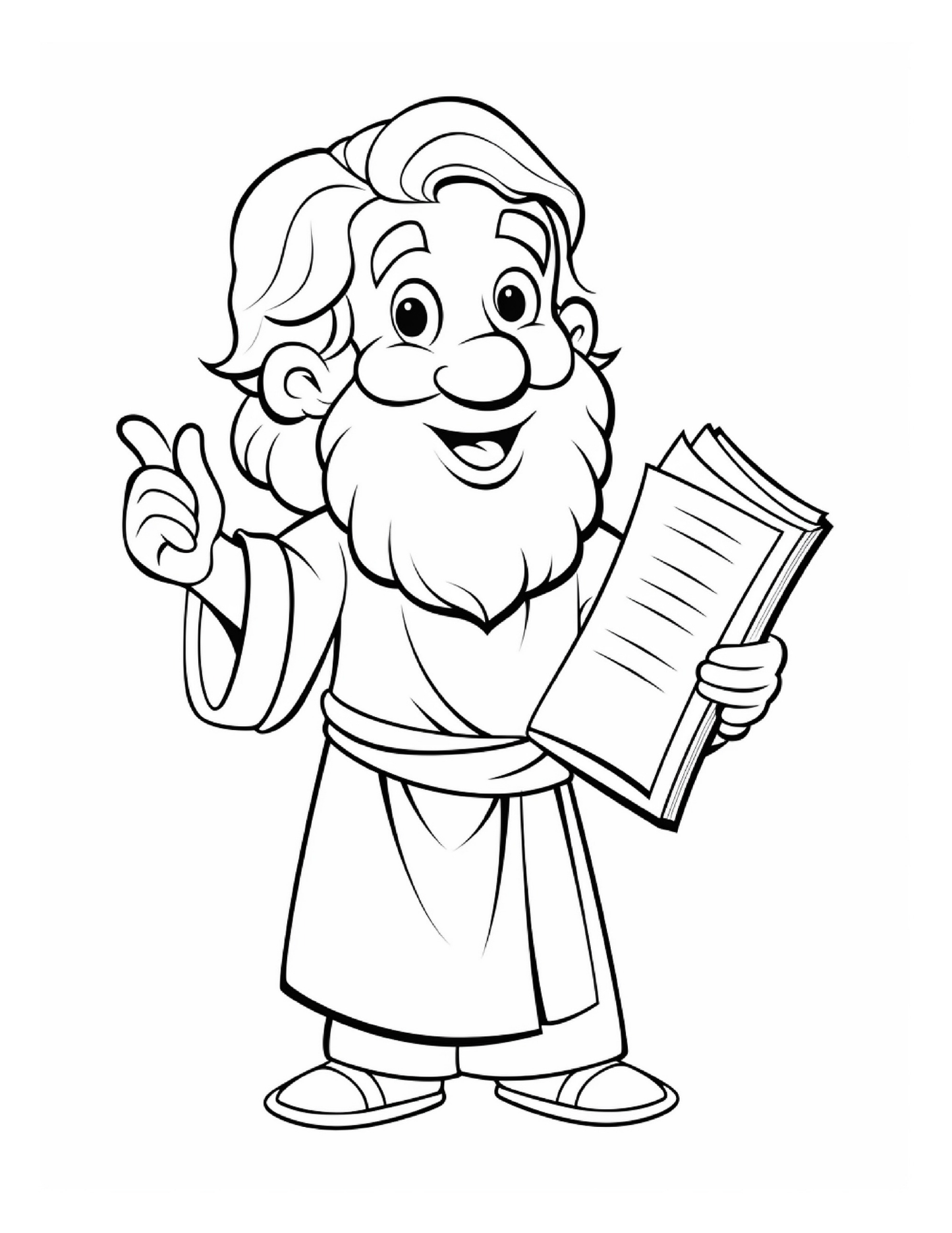 120 Kids Bible Coloring Pages – Digital Download | 8.5 x 11 PDF File