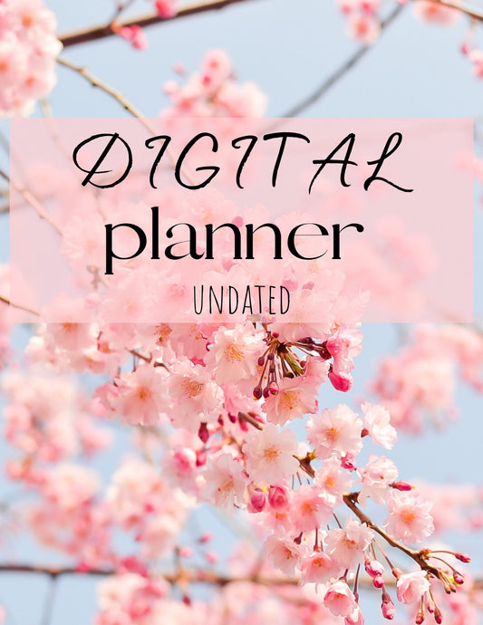 Cherry Digital Planner Cover 