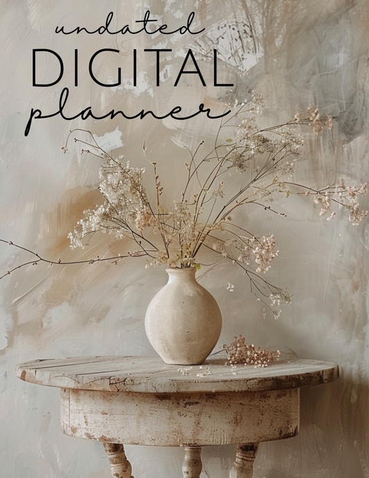 Faith-Inspired Digital Planner – Daily Devotional & Goal Planner for Christian Women