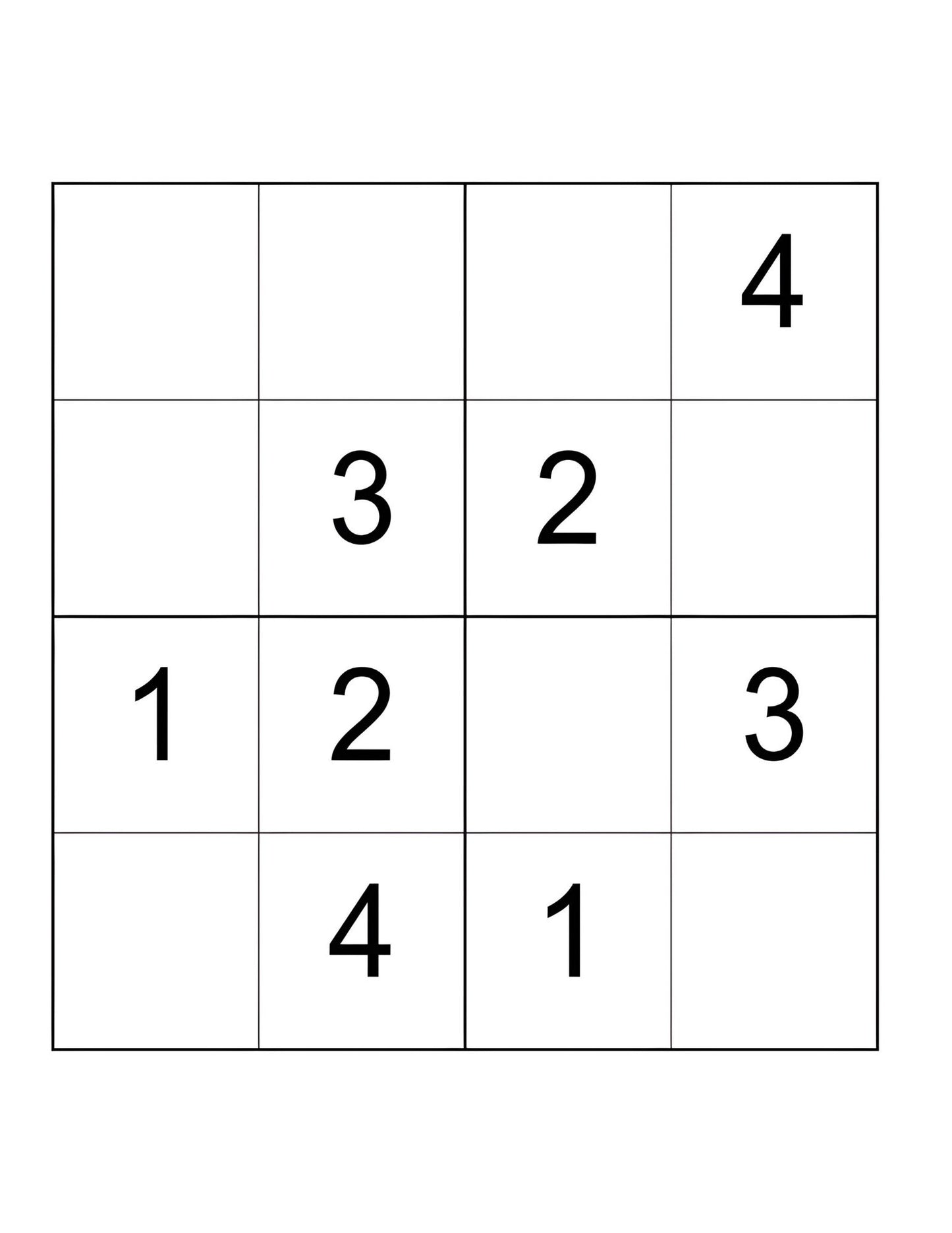 Little Sudoku Learners 4×4 Brain-Boosting Puzzles for Beginners | Ebook Digital Download 8.5 x 11 PDF