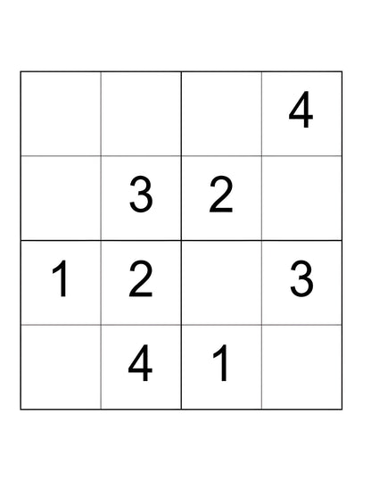Little Sudoku Learners 4×4 Brain-Boosting Puzzles for Beginners | Ebook Digital Download 8.5 x 11 PDF