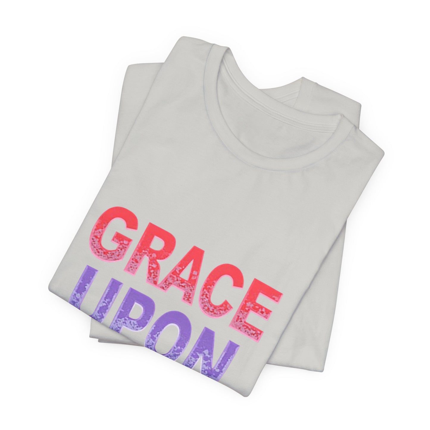 Inspirational Grace Upon Grace Shirt | Christian Typography Tee | Thoughtful Gift Idea