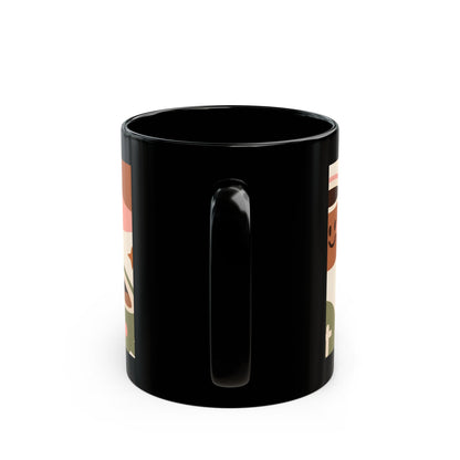 Jesus and Coffee Keep Me Going mug | Black ceramic coffee mug