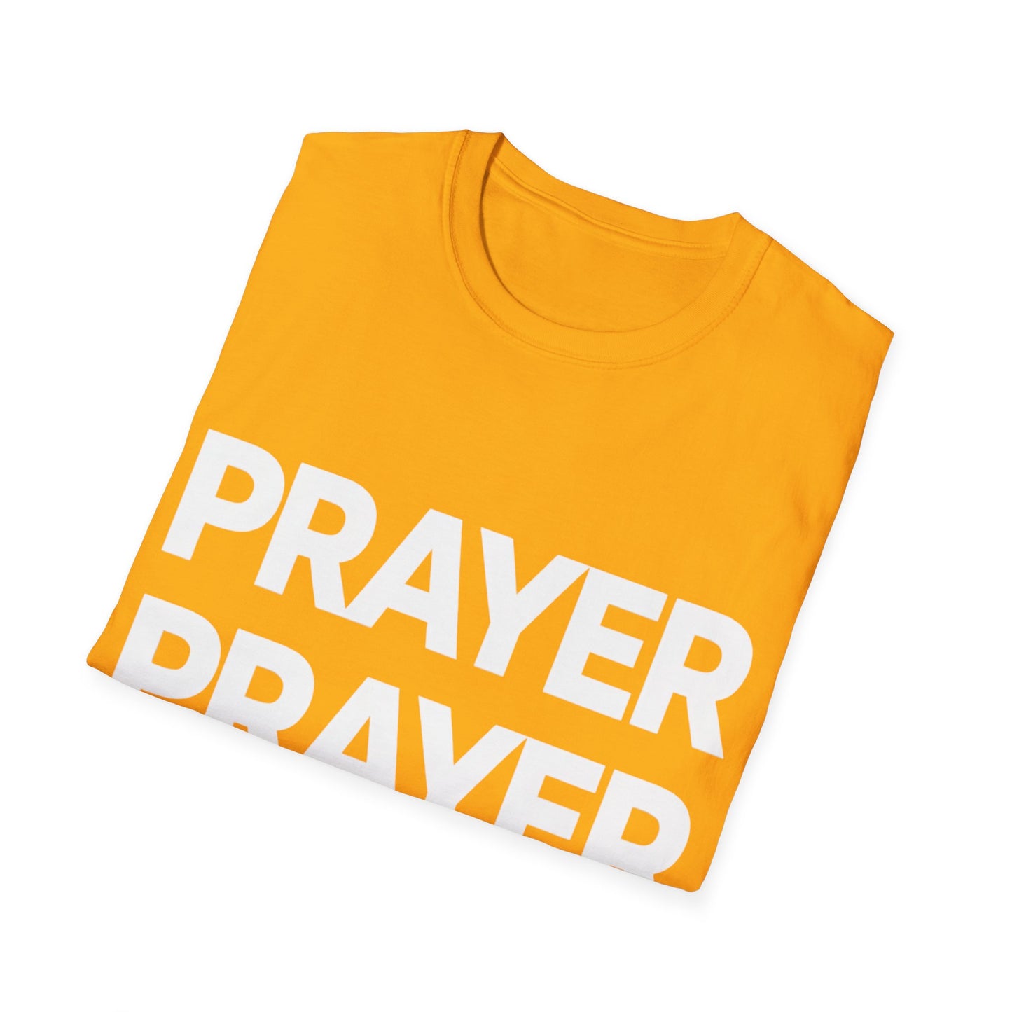 Prayer Repeat T-Shirt | Bold Spiritual Graphic Tee Gift
