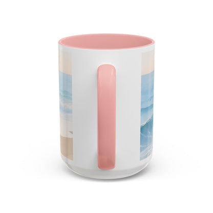 Psalm 46:10 Ocean Coffee Mug – "Be Still and Know That I Am God" Inspirational Ceramic
