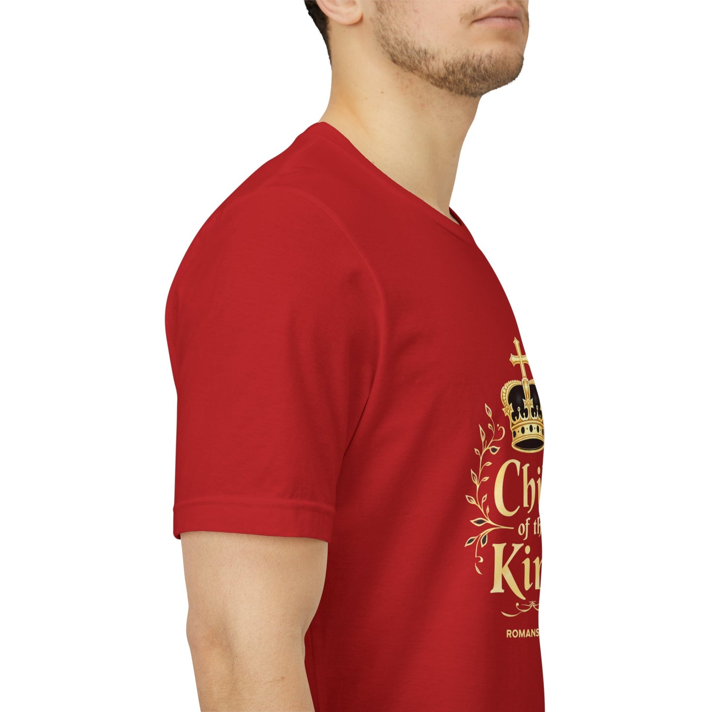 Child of the King T-Shirt | Romans 8:17 Christian Crown Tee | Perfect Gift for Believers  | Thoughtful Christian Gift