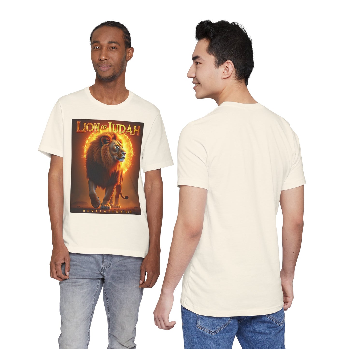 Lion of Judah tee | Lion graphic shirt, Christian faith apparel | Thoughtful Gift for Him or Her