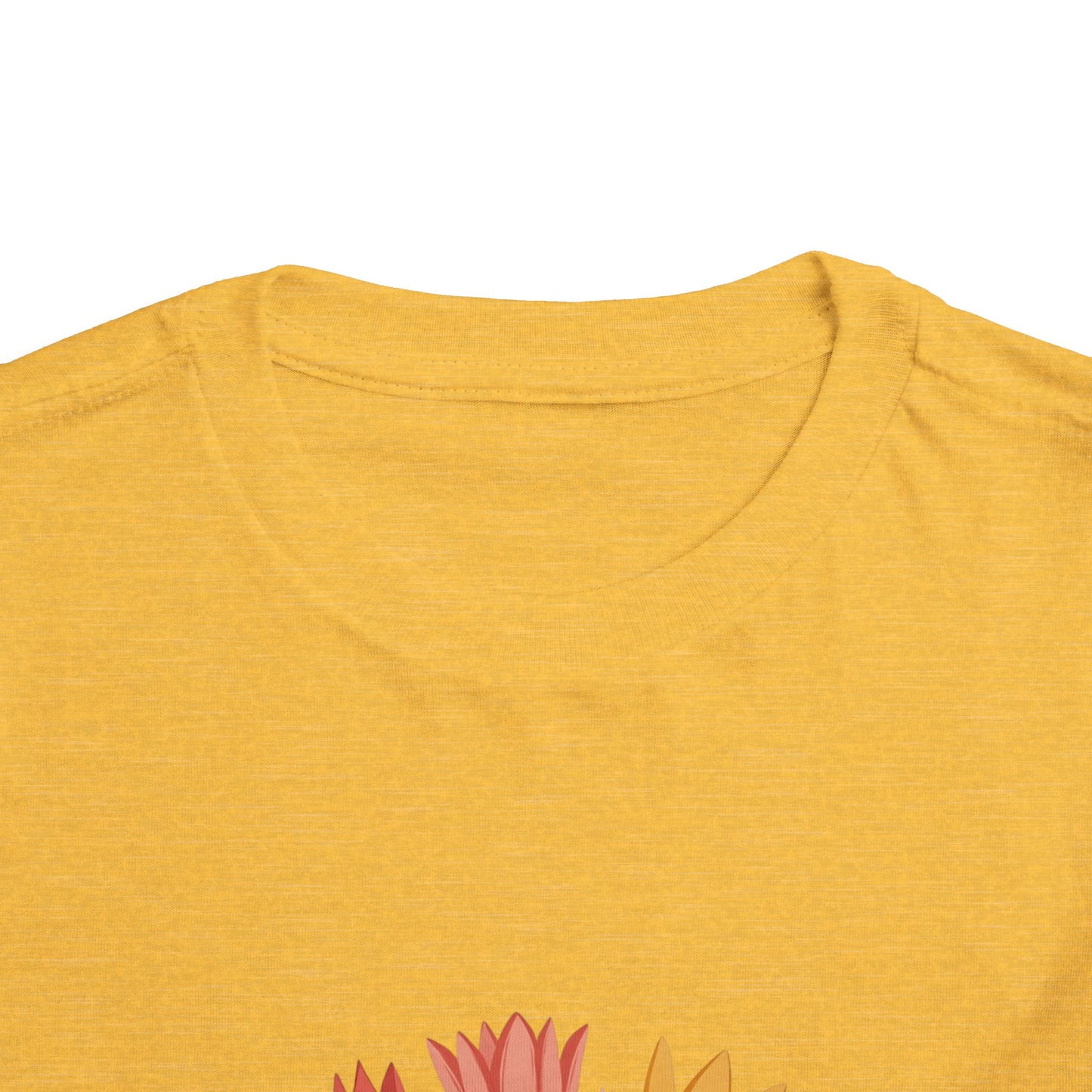 Cute Tulip Floral Christ Tee for Toddlers | Daily Faith Inspiration | Ideal Gift for Kids