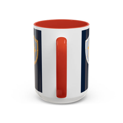 Christian Knight Coffee Mug — “Suit Up Daily” Accent Ceramic Mug