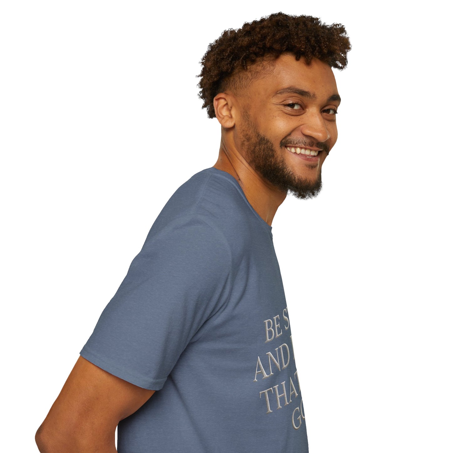 Be Still and Know T-Shirt — Inspirational Christian Faith Tee
