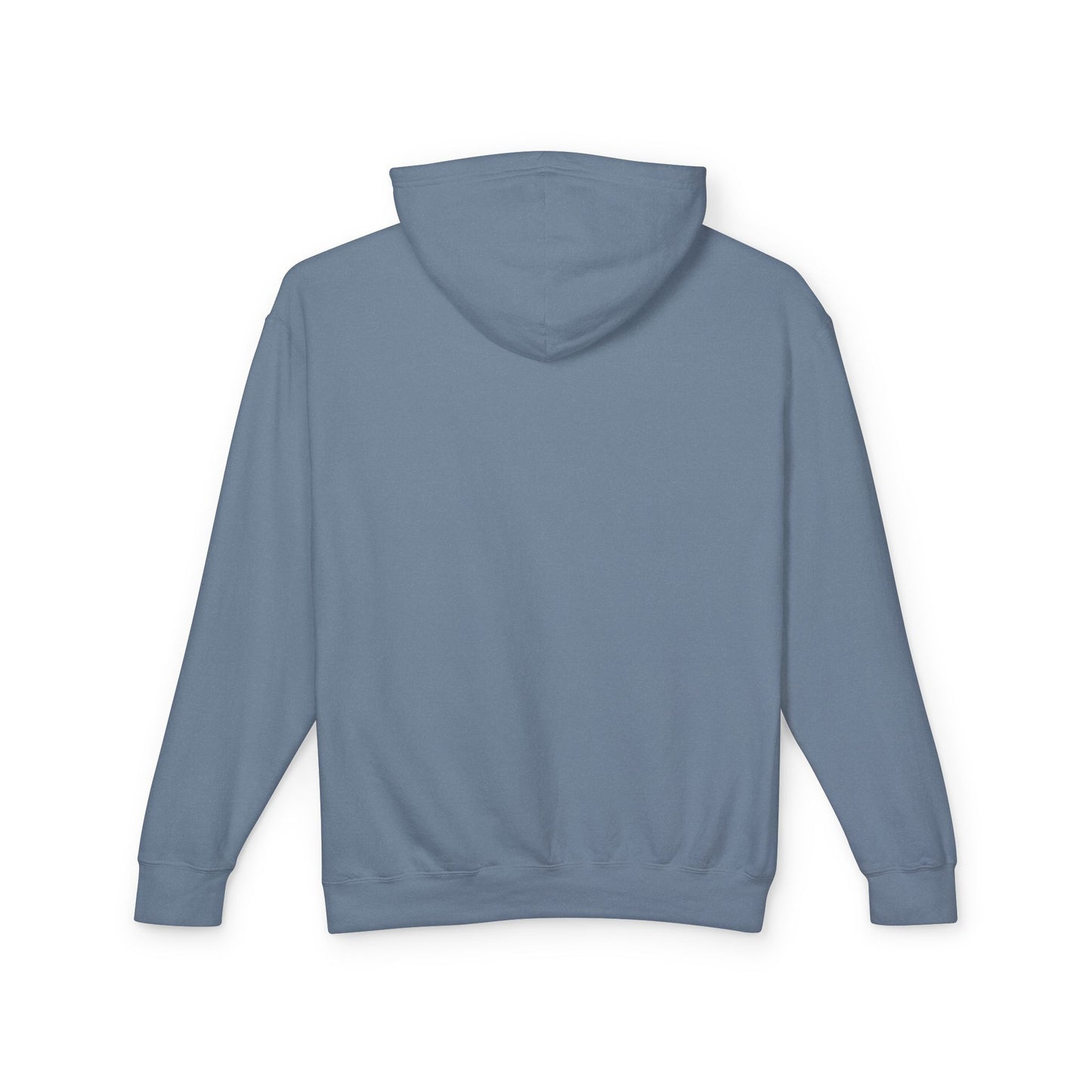 Lightweight Dove-in-Wreath Hoodie — Charcoal Comfort