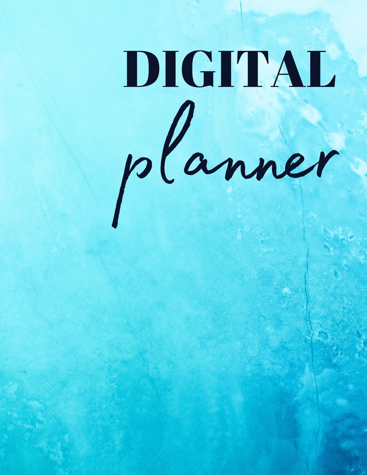 Ocean Blue Edition Digital Planner