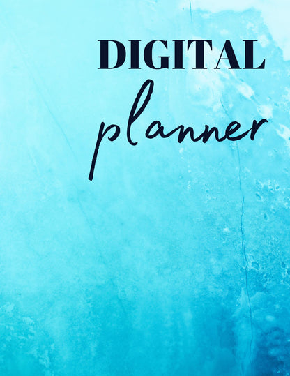 Ocean Blue Edition Digital Planner