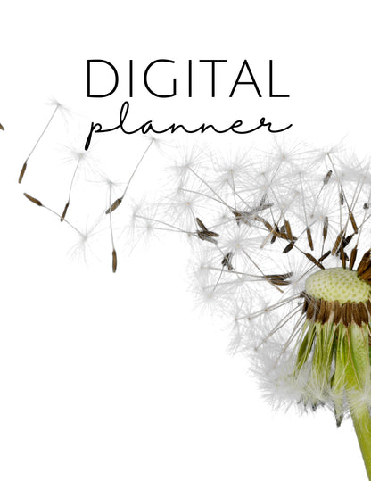 Dandelion Edition Digital Planner