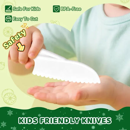 Kids Knives Set Kitchen Tools Kids Safe 5472f12ec5e3e94aaa66bb79d5e4e592