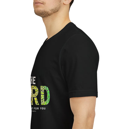 The LORD multicolor mosaic Tee | T-Shirt, Christian faith typography