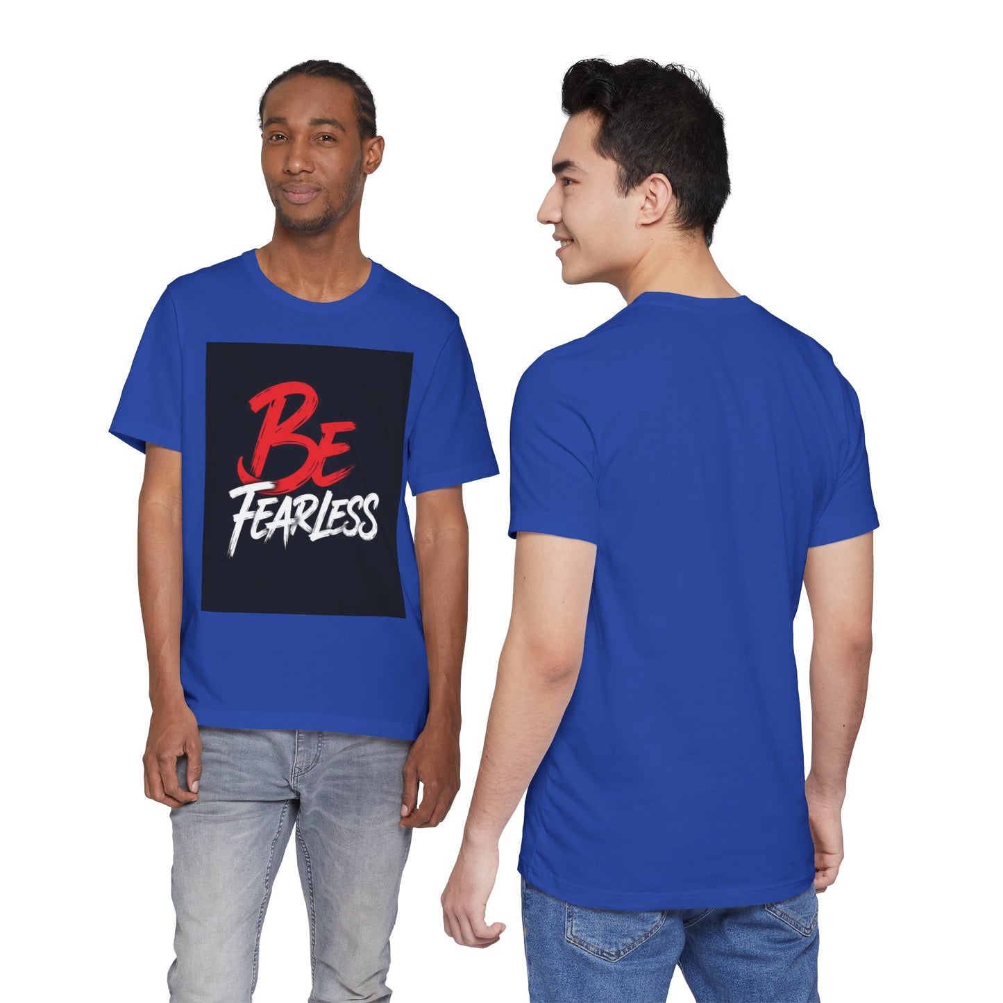 Be Fearless Tee | Inspirational Quote T-Shirt, Motivational Typography Shirt