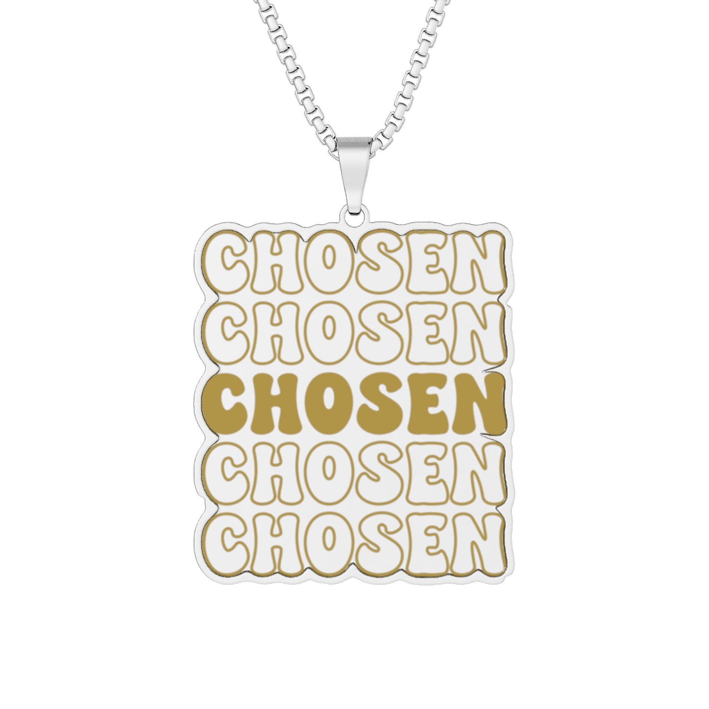Chosen Photo Pendant — Cut Name or Photo Keepsake Necklace