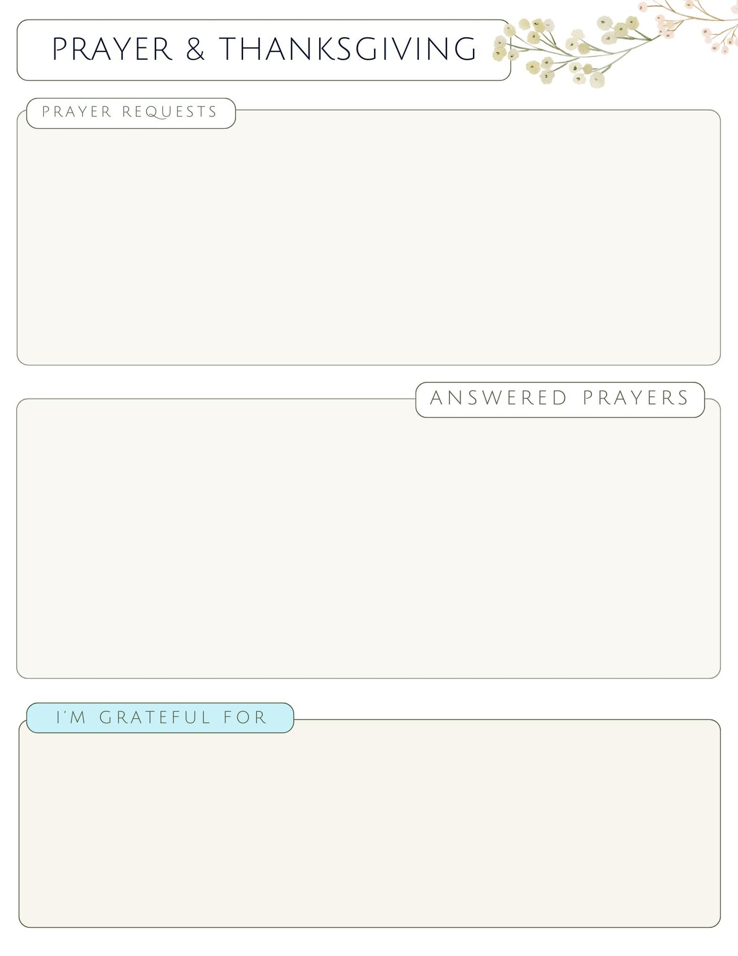 Ocean Blue Edition Digital Planner