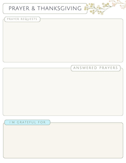 Ocean Blue Edition Digital Planner