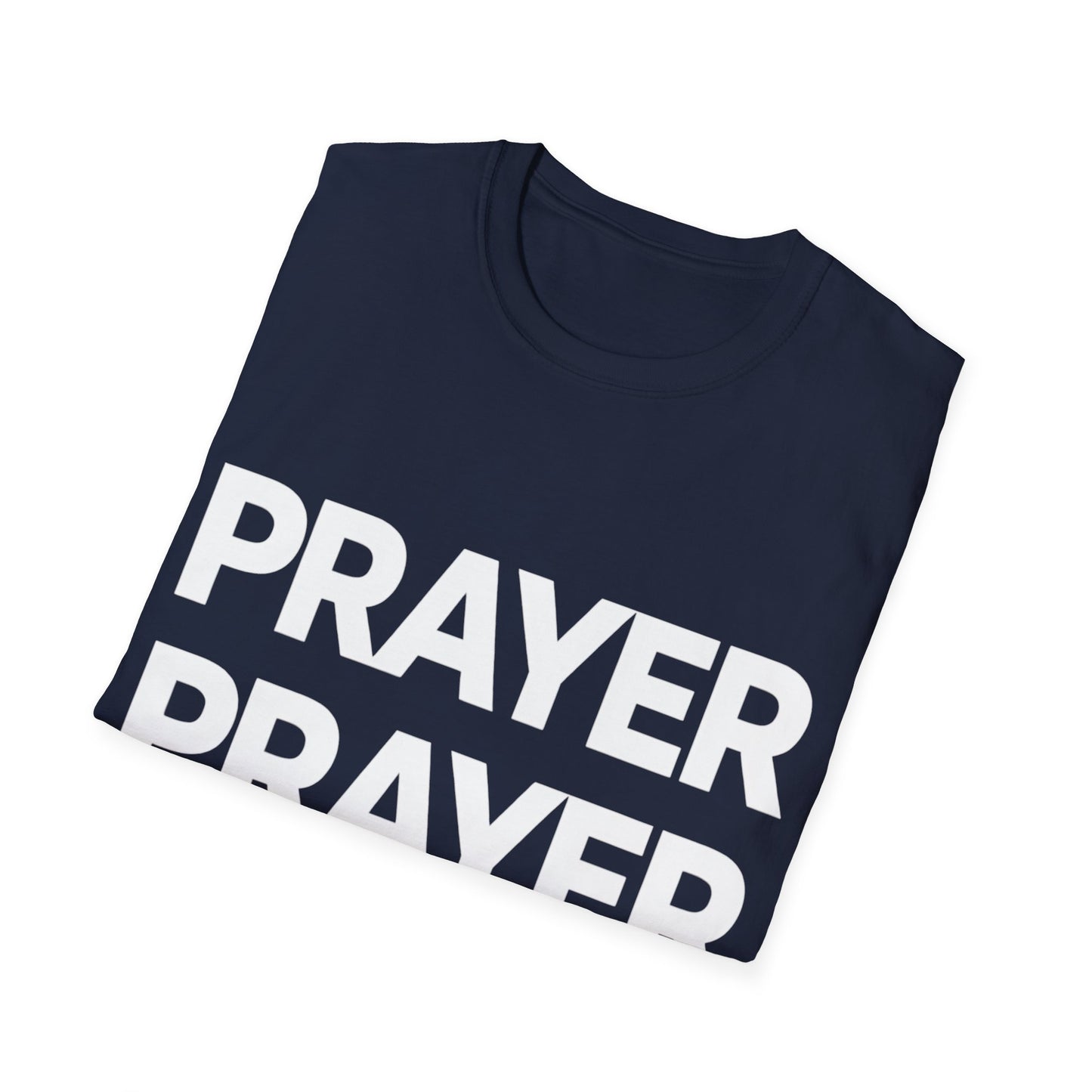 Prayer Repeat T-Shirt | Bold Spiritual Graphic Tee Gift