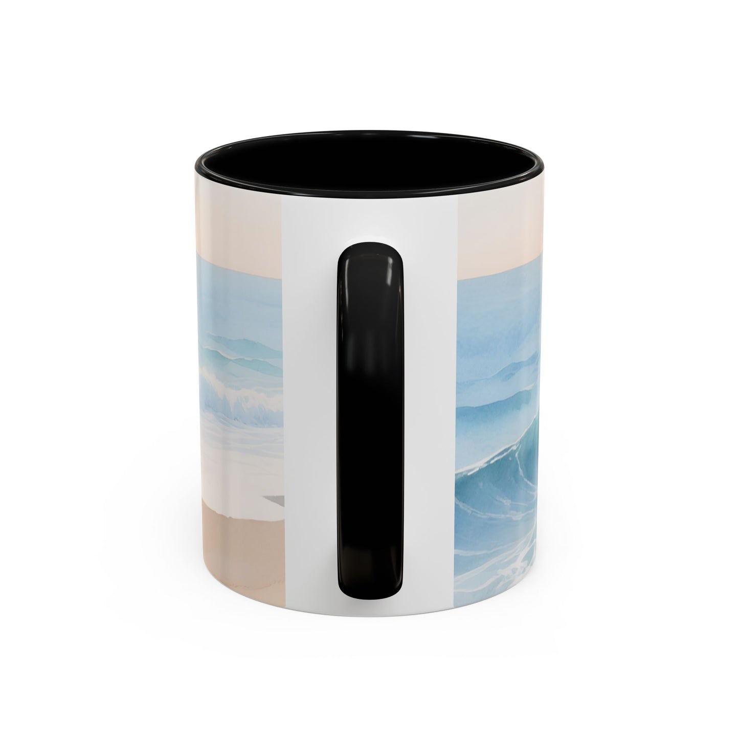 Psalm 46:10 Ocean Coffee Mug – "Be Still and Know That I Am God" Inspirational Ceramic