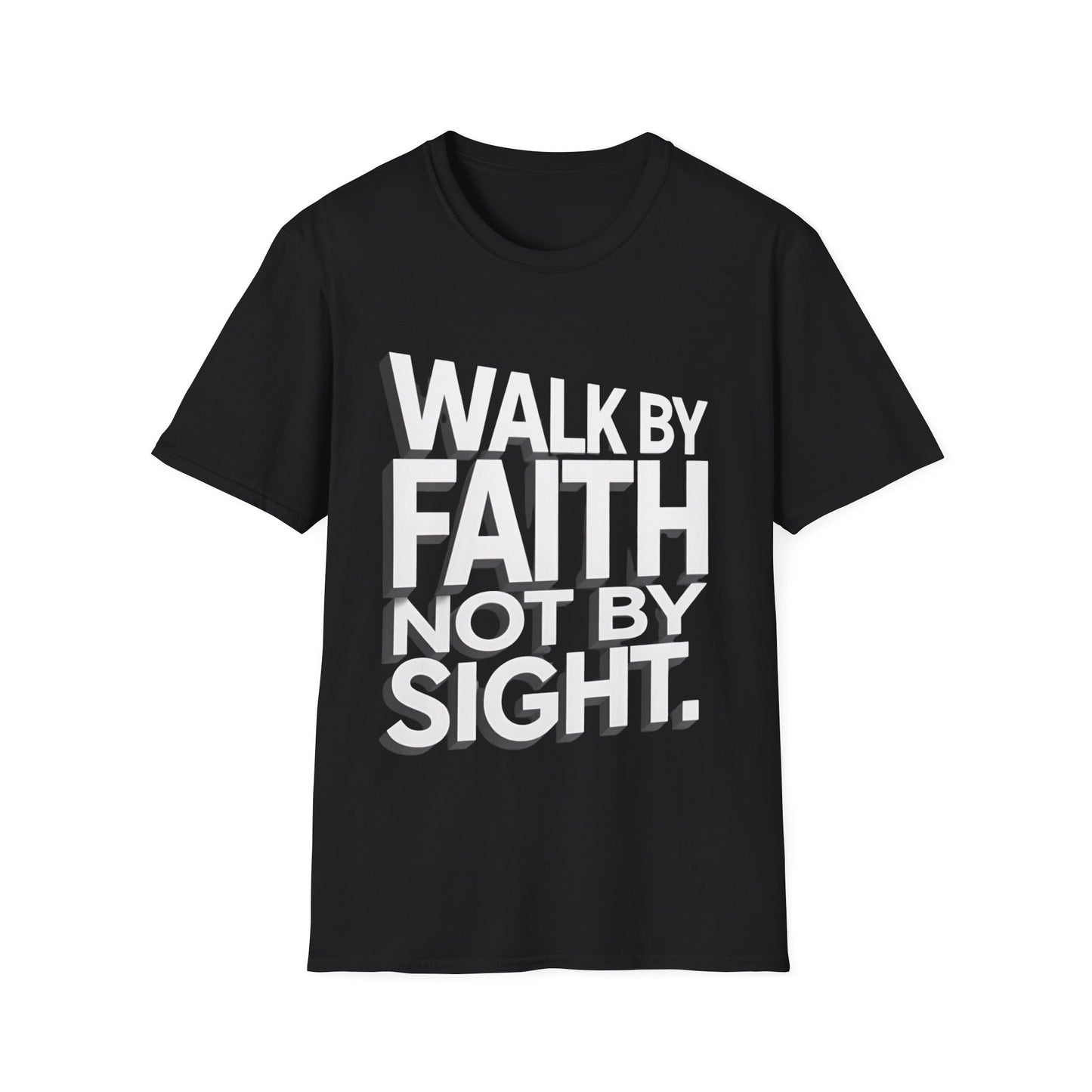 Walk By Faith T-Shirt — Womens/Mens Faith Graphic Tee