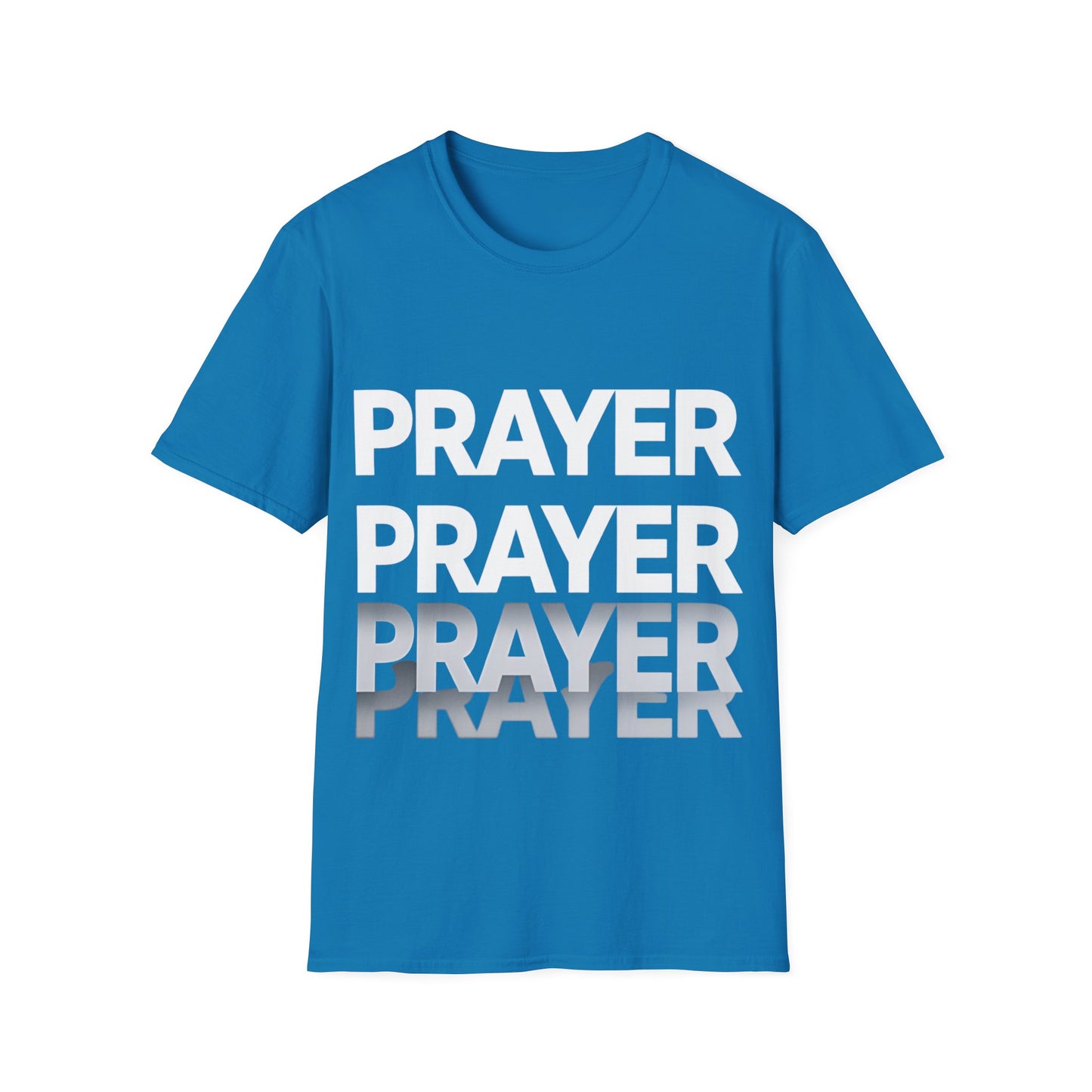 Prayer Repeat T-Shirt | Bold Spiritual Graphic Tee Gift