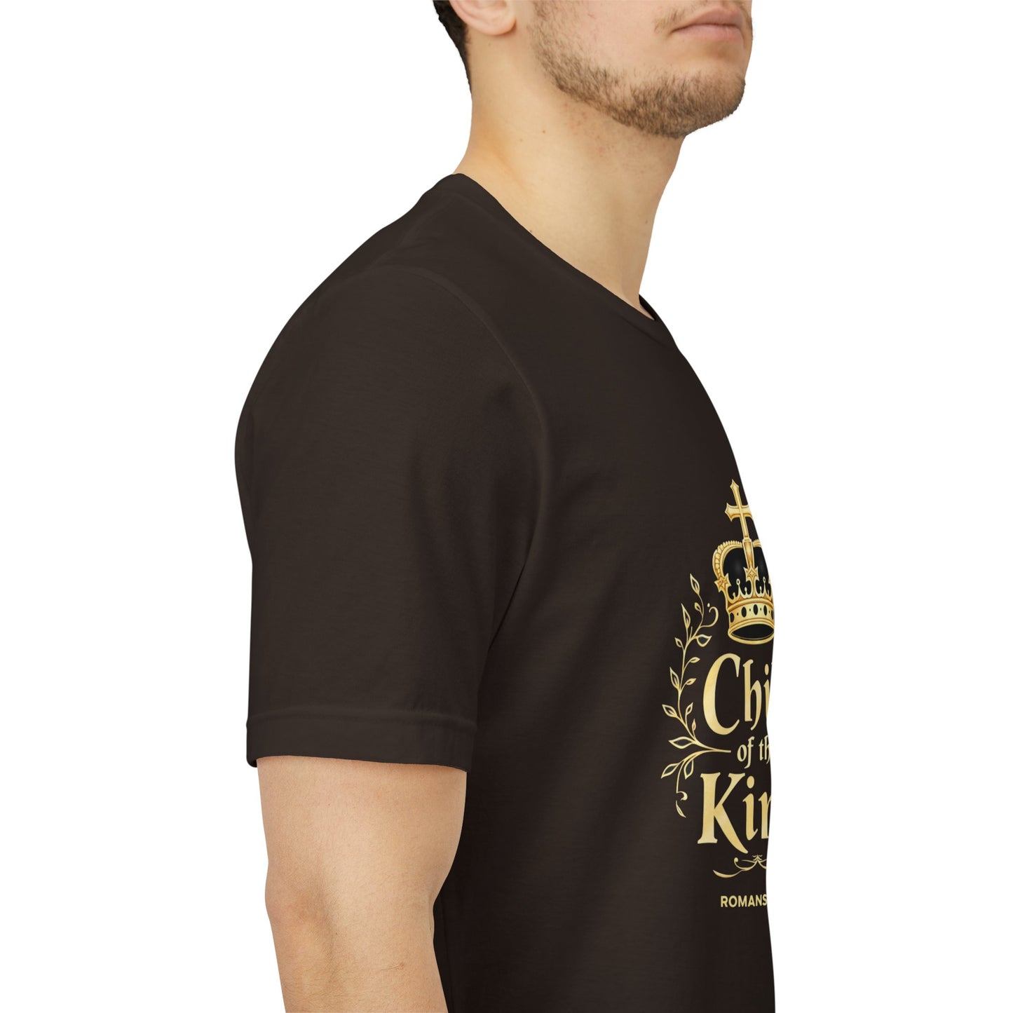 Child of the King T-Shirt | Romans 8:17 Christian Crown Tee | Perfect Gift for Believers  | Thoughtful Christian Gift