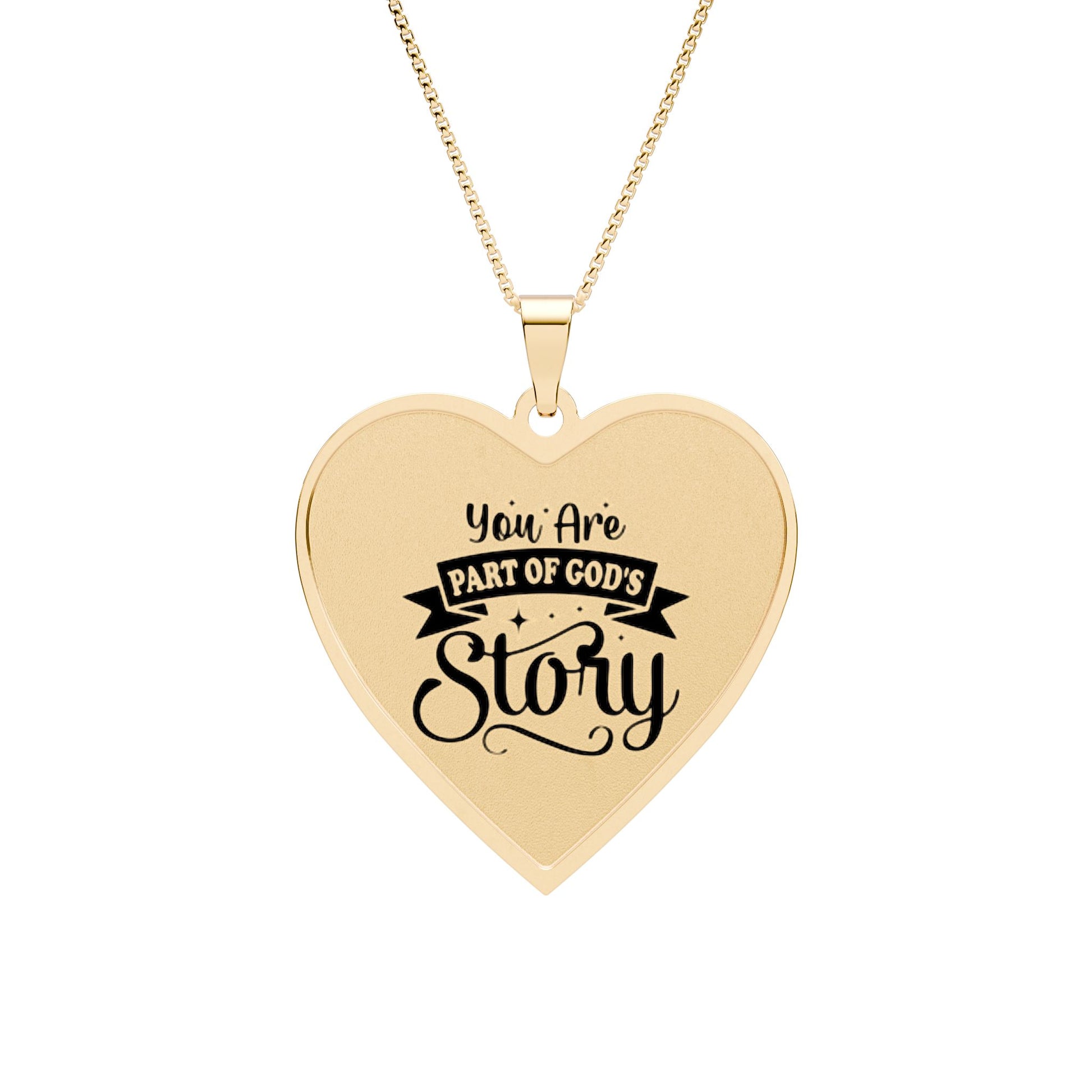 Heart Photo Pendant Necklace Gold Plated