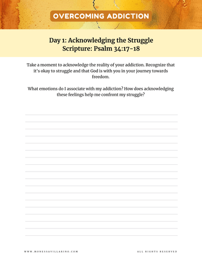 Breaking Chains A 30-Day Devotional Journal 