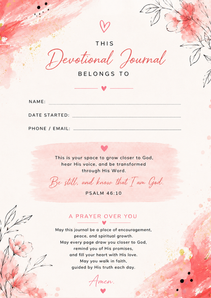 Prayer Journal: 21 days of Biblical Prayers Devotional Journal | Hardcover; Premium Color; A4 size | Perfect Gift