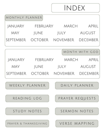 Dandelion Edition Digital Planner