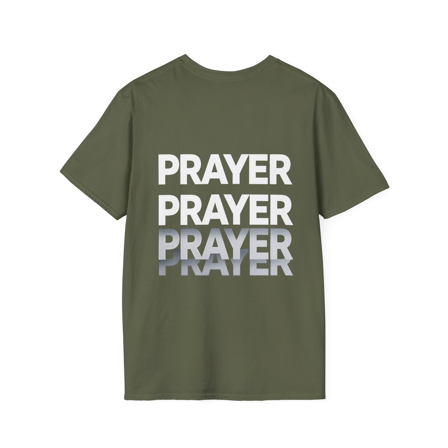 Prayer Repeat T-Shirt | Bold Spiritual Graphic Tee Gift
