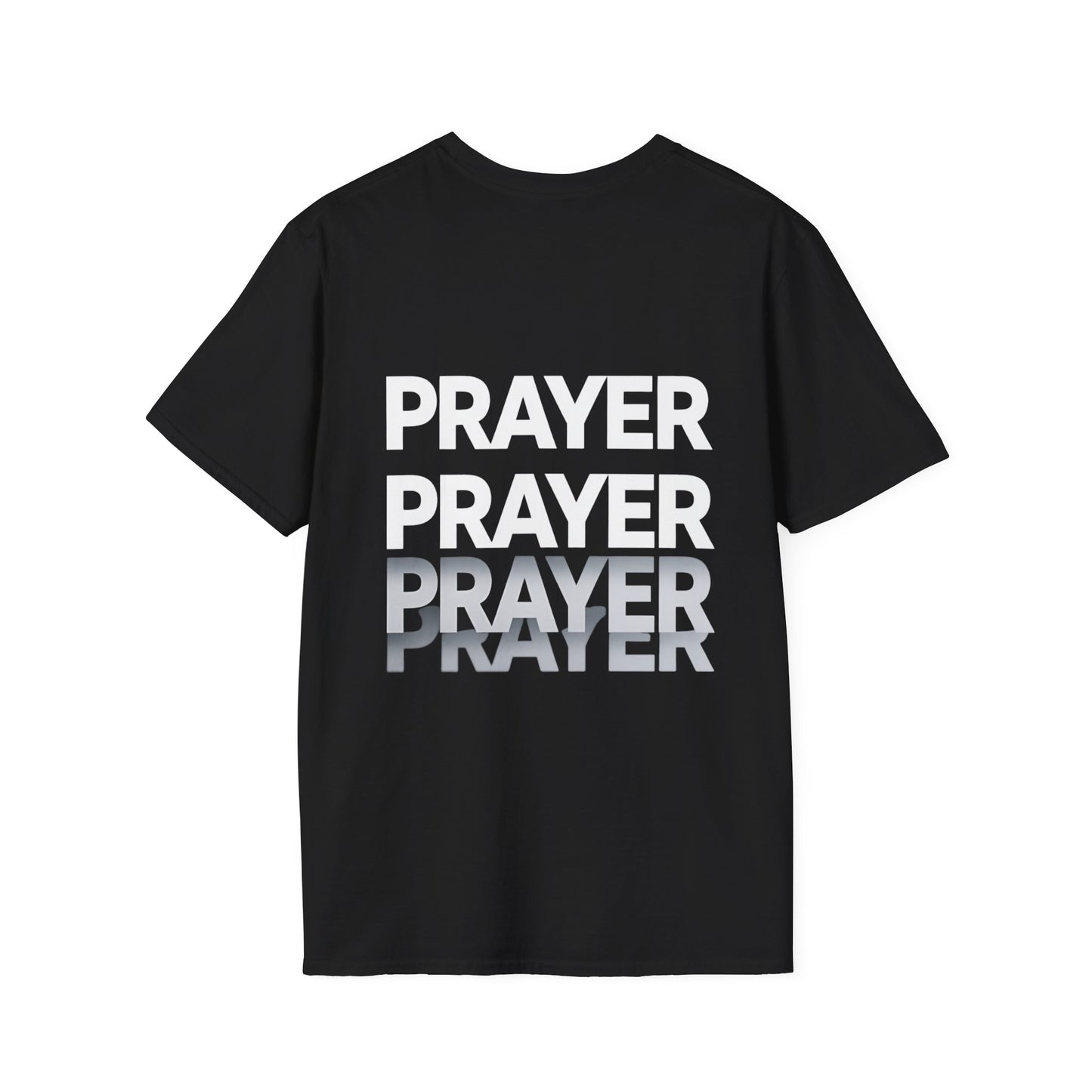 Prayer Repeat T-Shirt | Bold Spiritual Graphic Tee Gift