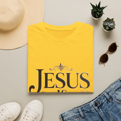 Jesus Is King T-Shirt — Christian Faith Graphic Tee, Inspirational Worship Shirt