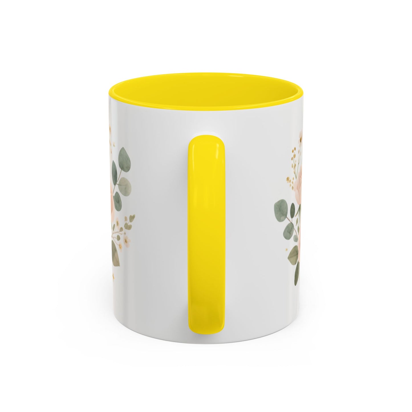 Christian Coffee Mug - "God Says You Are" Floral Inspirational Mug (11/15oz)